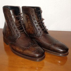 Thursday Co. Wingtip Dress Boots